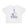 Womens Crop Tee  Thumbnail